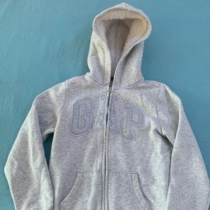 Gap kids zip up sweatshirt